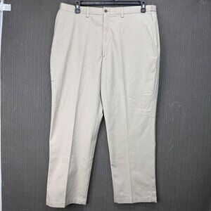 Haggar Black Label Khaki Classic Fit Comfort Equipped Mens Pants 38X29